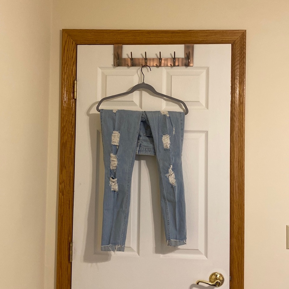 Ripped Skinny Jeans from Hollister